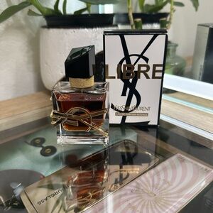 Yves Saint Laurent Libre Perfume with Black and Gold Accents
